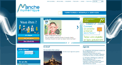 Desktop Screenshot of manchenumerique.fr